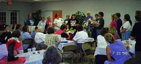 Presenting the quilt